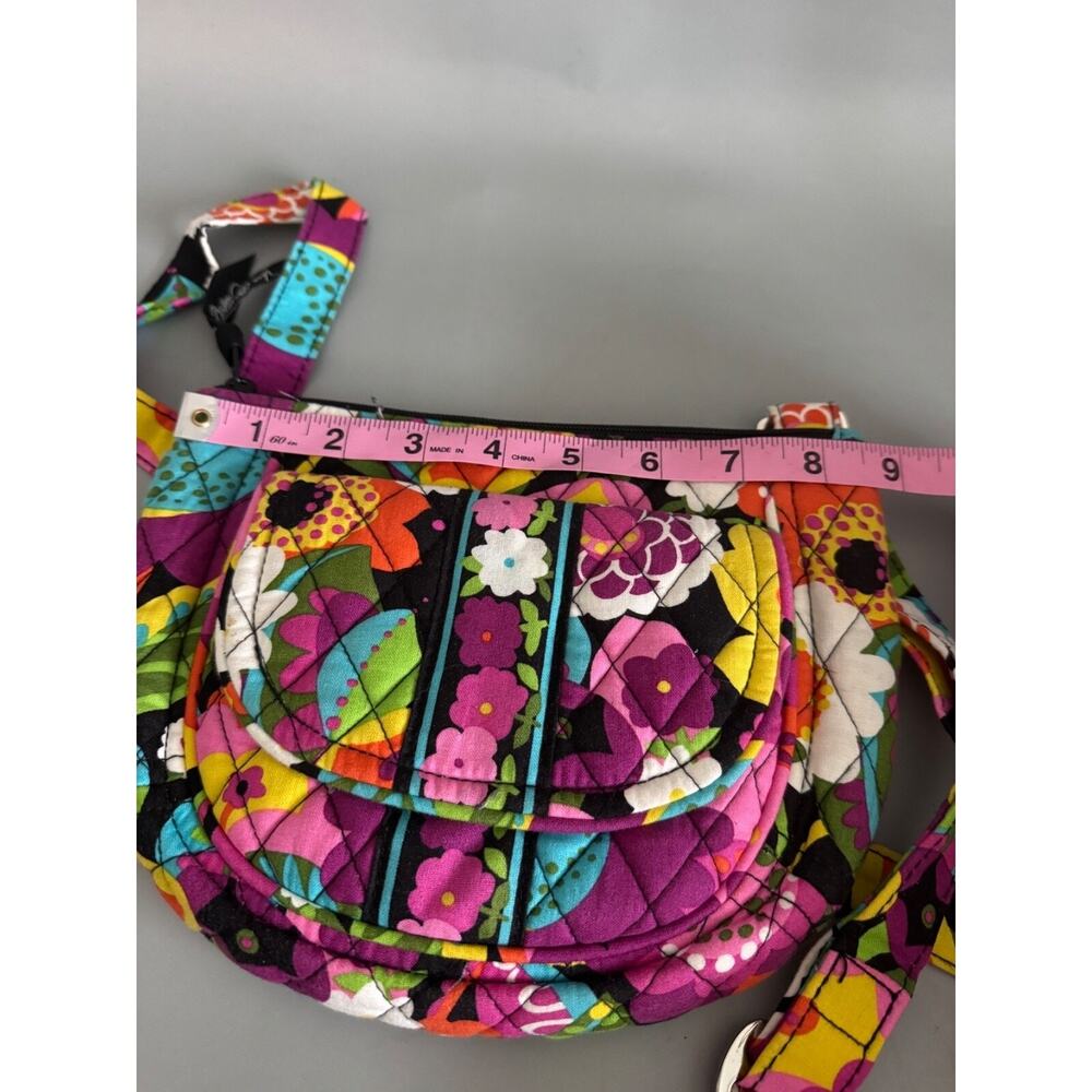 Vera Bradley Va Va Bloom Hipster Crossbody Shoulder Bag Purse Excellent Cond. - Picture 8 of 12